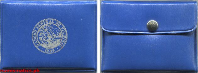 1974 25 piso Ika 25 Anibersaryo Bangko Sentral ng Pilipinas Proof Commemorative Coin Jacket