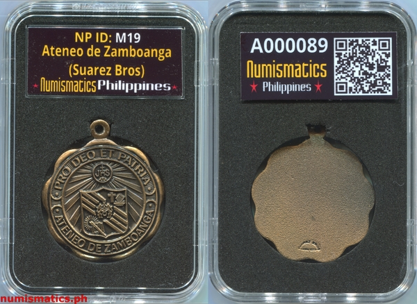 Ateneo de Zamboanga Medal A000089 Slab