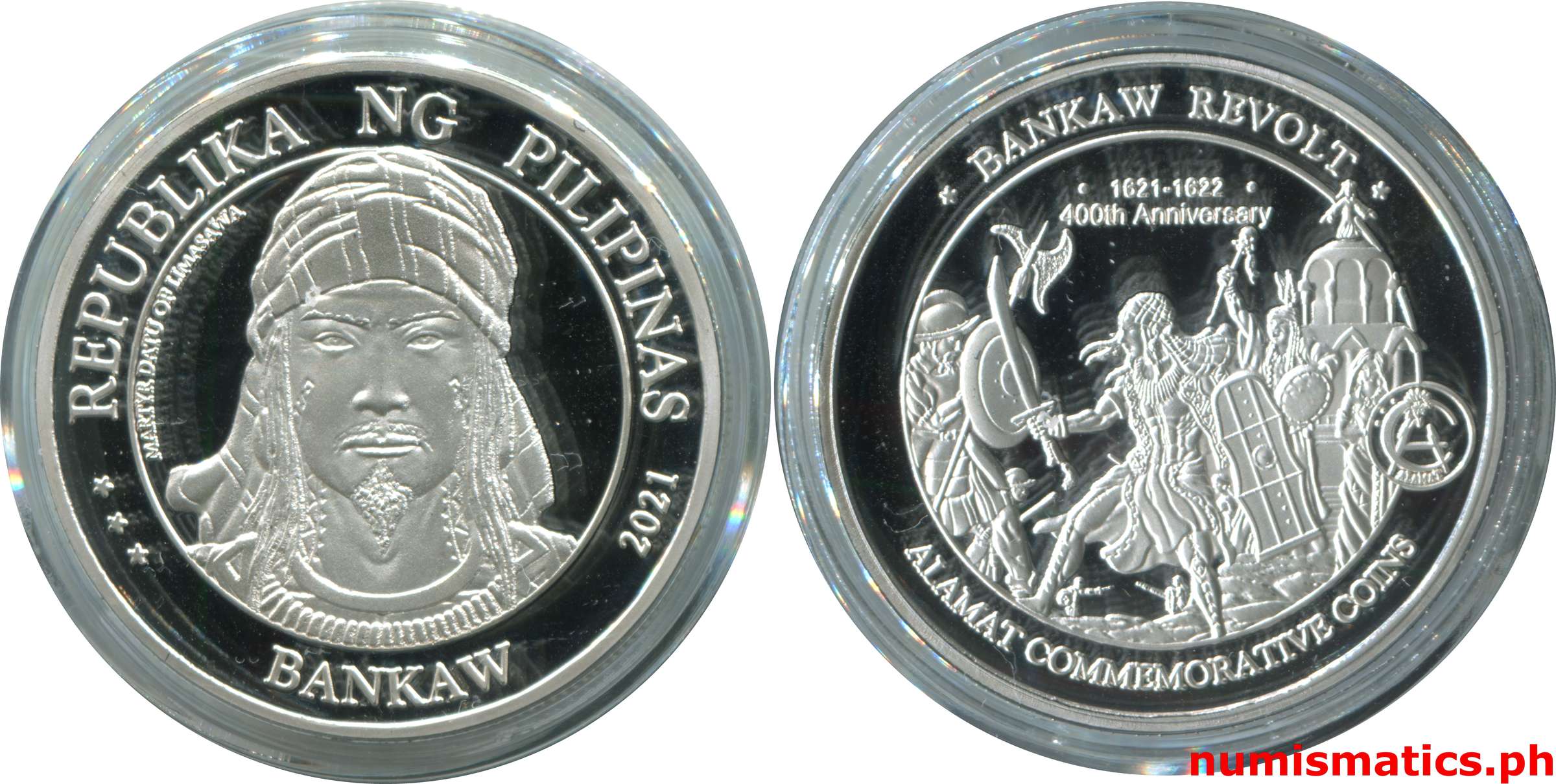 2021 Bankaw - Bankaw Revolt 400th Anniversary Medal Capsule