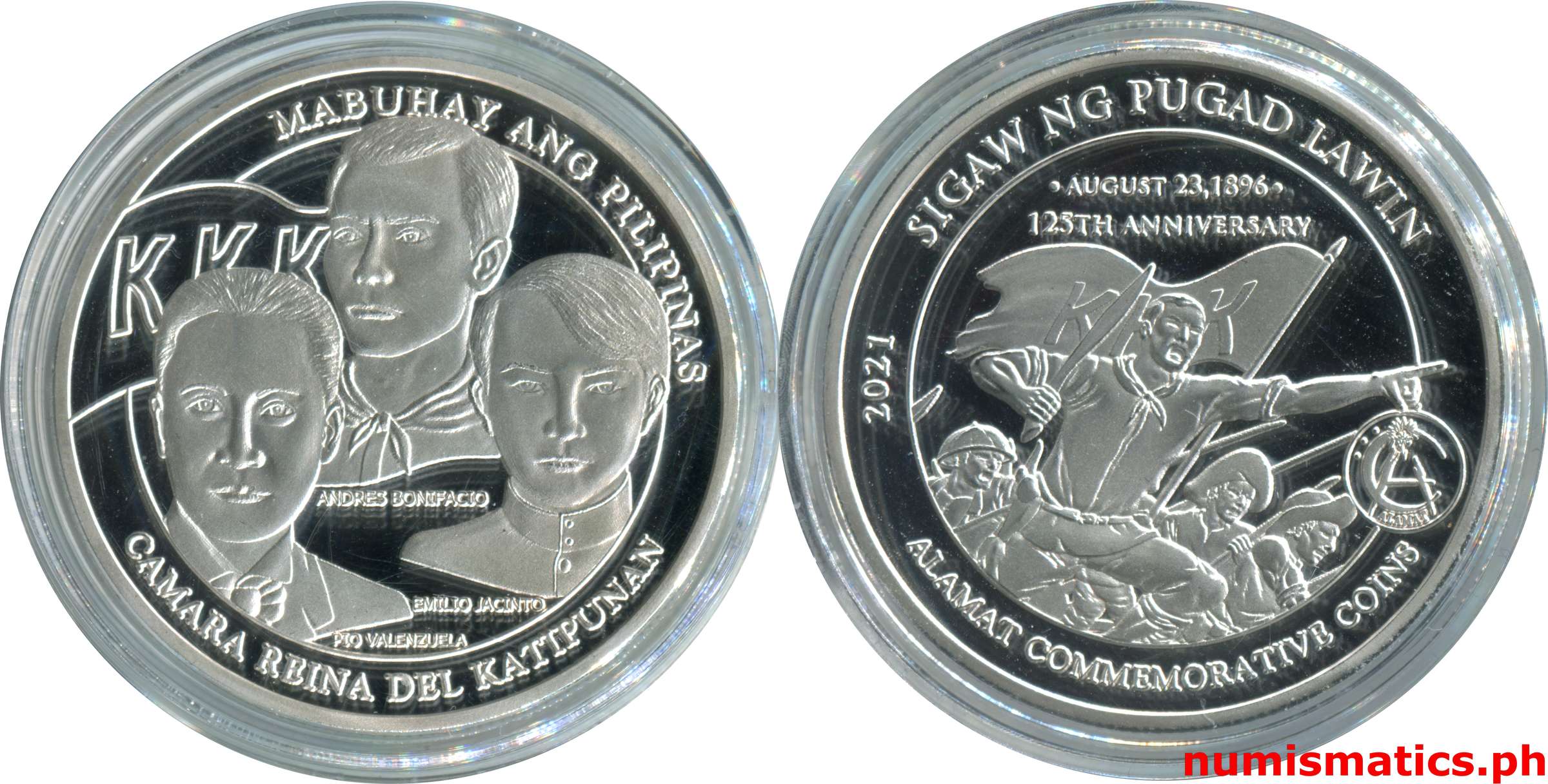 2021 Camara Reina Del Katipunan - Sigaw ng Pugad Lawin Medal Capsule