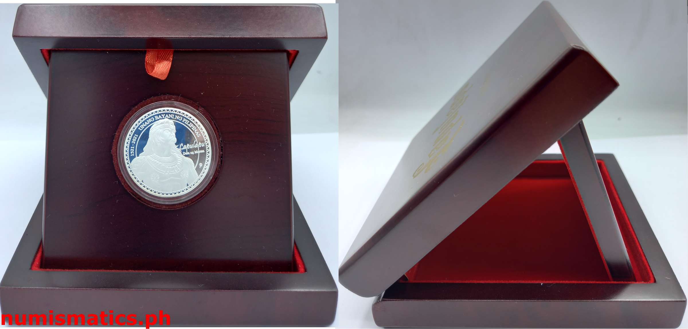 2021 Lapulapu - Battle of Mactan Silver Quincentennial Commemorative Medal Box 3