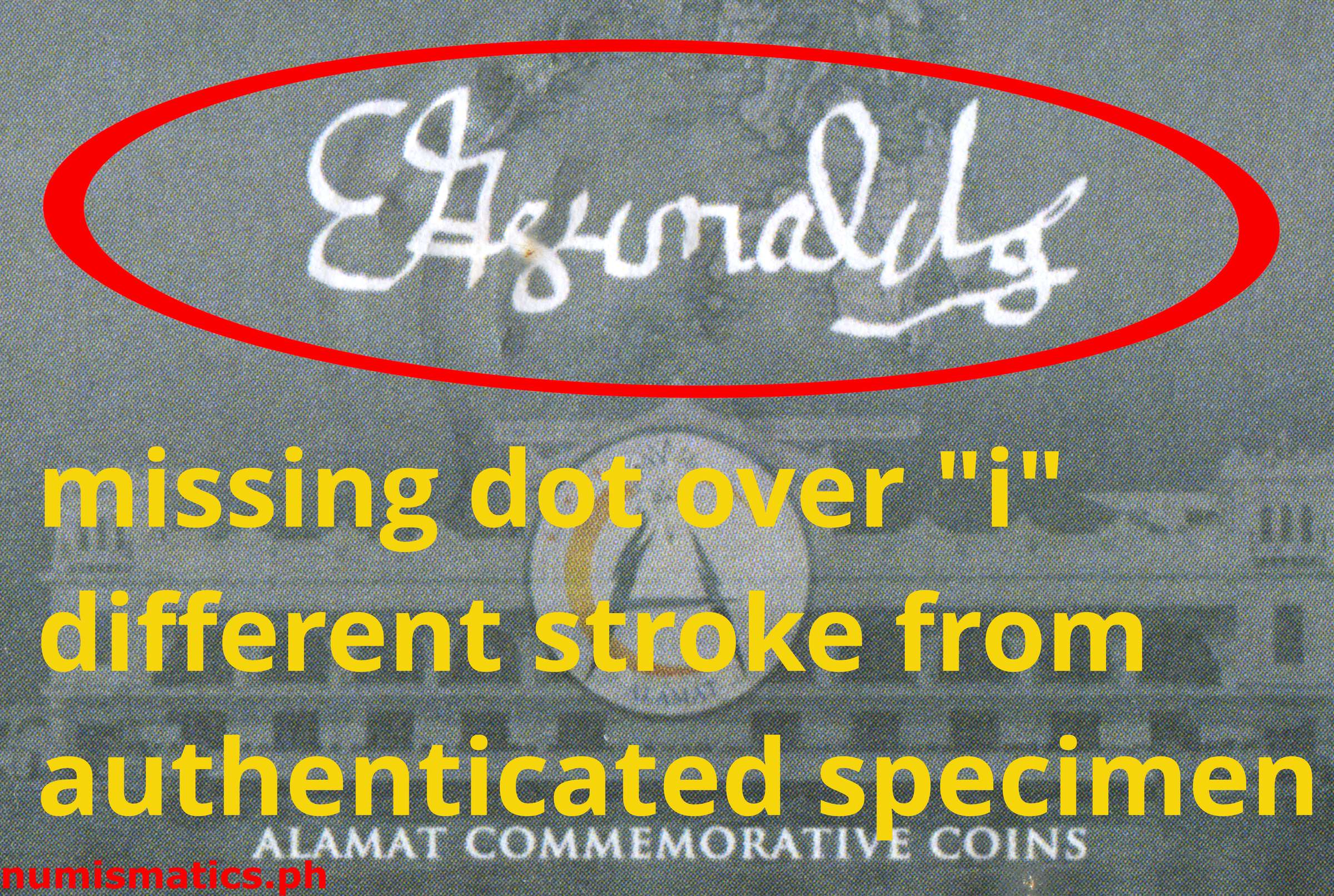 (2022) Emilio Aguinaldo ika-1 na Pangulo ng Pilipinas Slab Green Label Medal Error 6