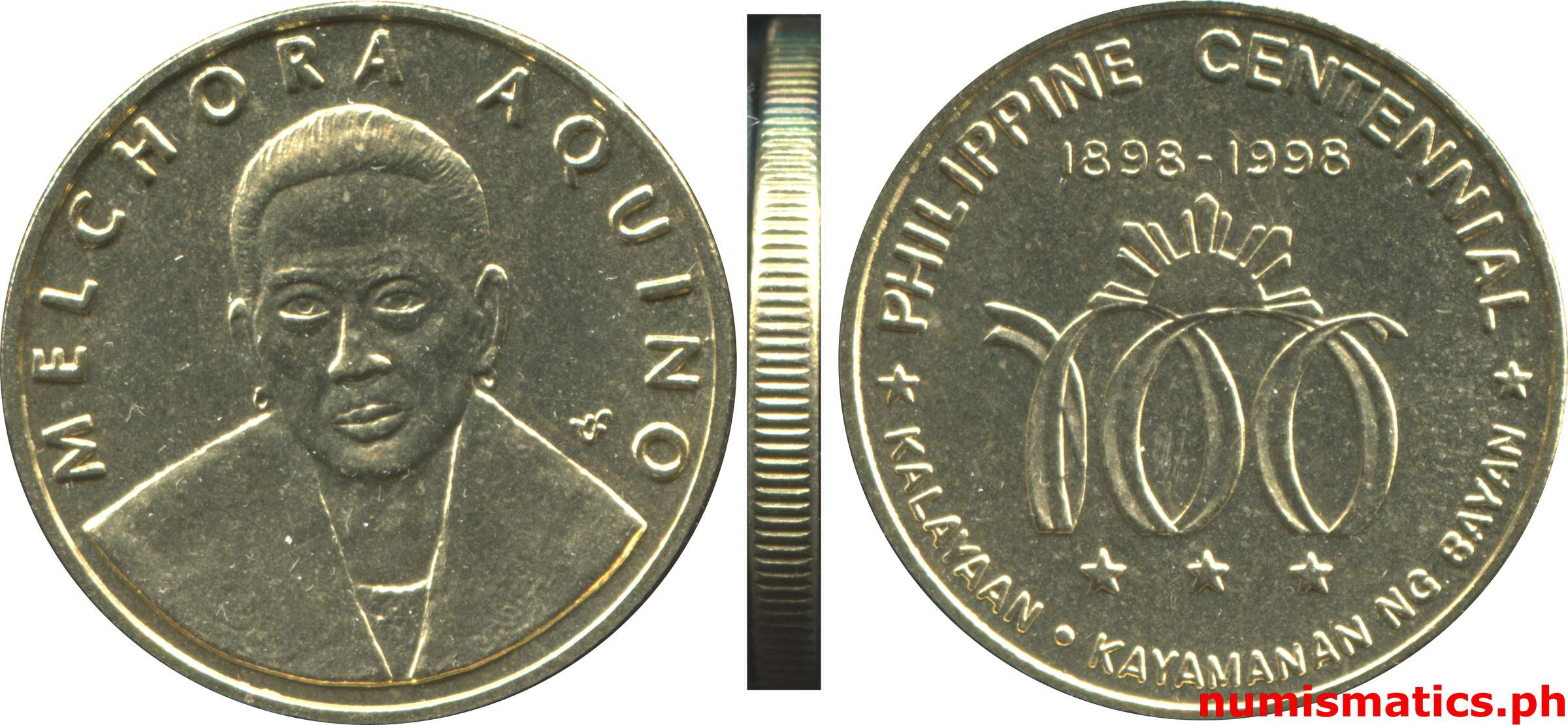 1998 Heroes Commemorative Coin Collection Melchora Aquino