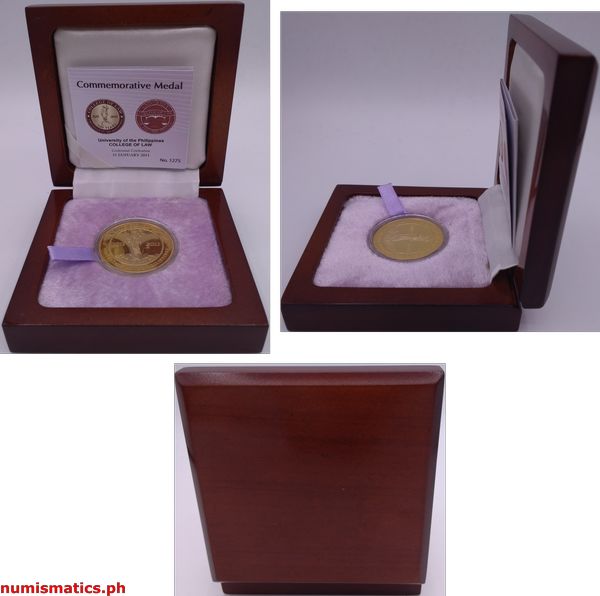 2011 University of the Philippines College of Law Medal Box