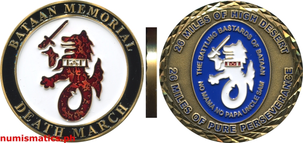 Bataan Memorial Death March Challenge Coin