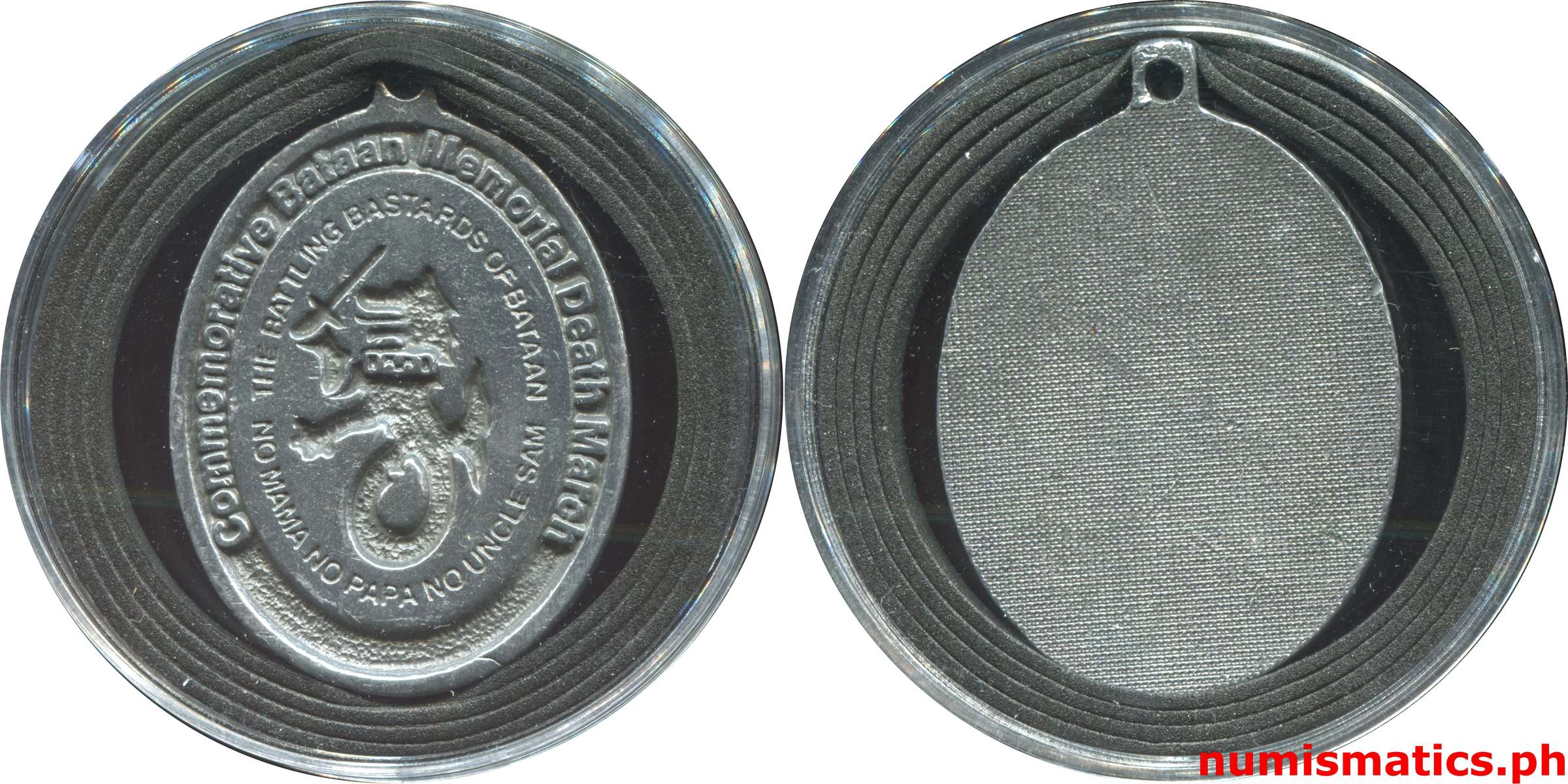 Commemorative Bataan Memorial Death March Medal A000236 Capsule