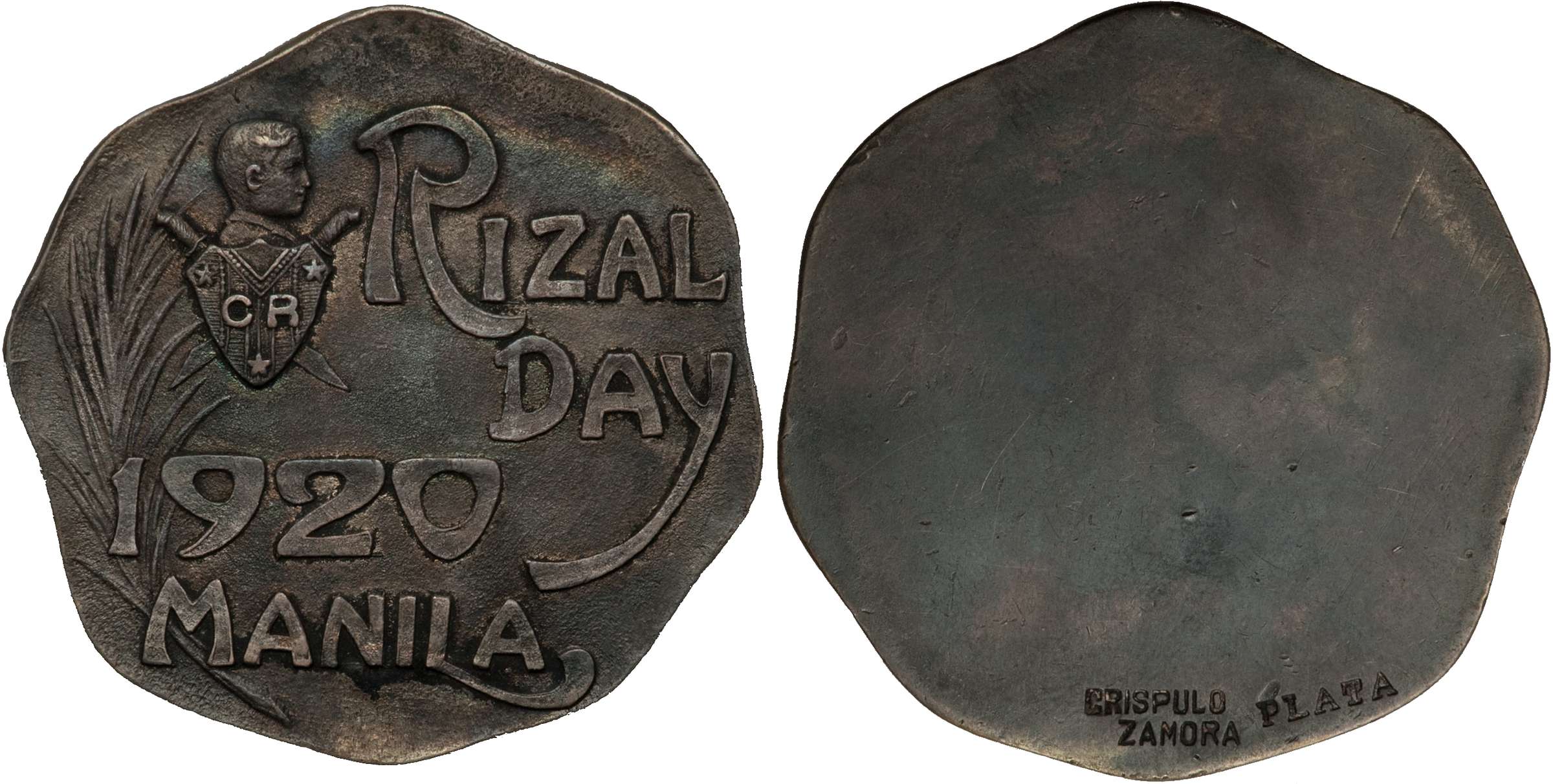 1920 Rizal Day Manila Medal