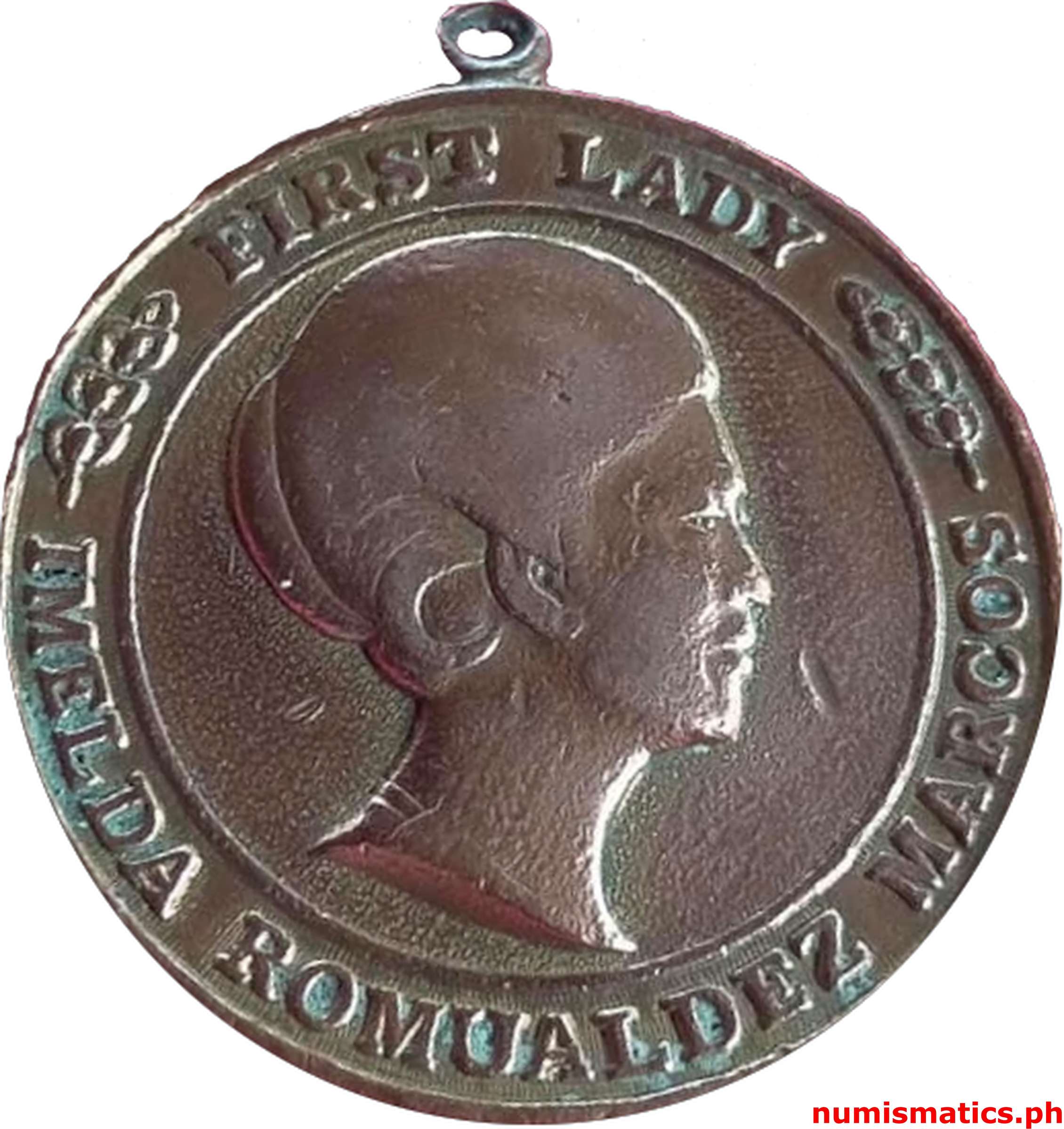 (1969) Imelda Romualdez Marcos - Cultural Center of the Philippines Inauguration Medal Bronze Unknown Maker