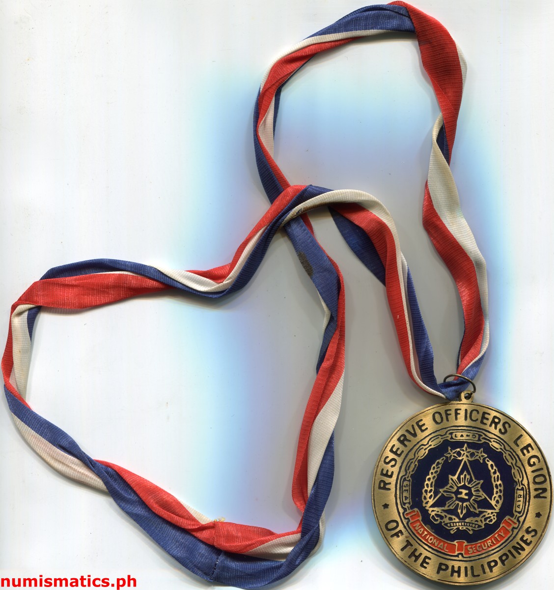 Reserve Officers Legion of the Philippines Medal with Ribbon