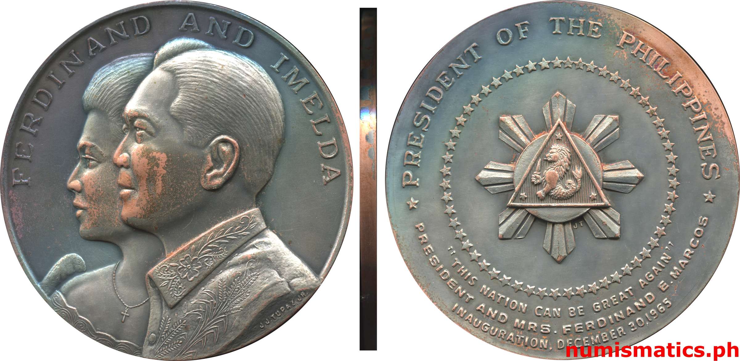 Ferdinand and Imelda Medal El Oro Seal