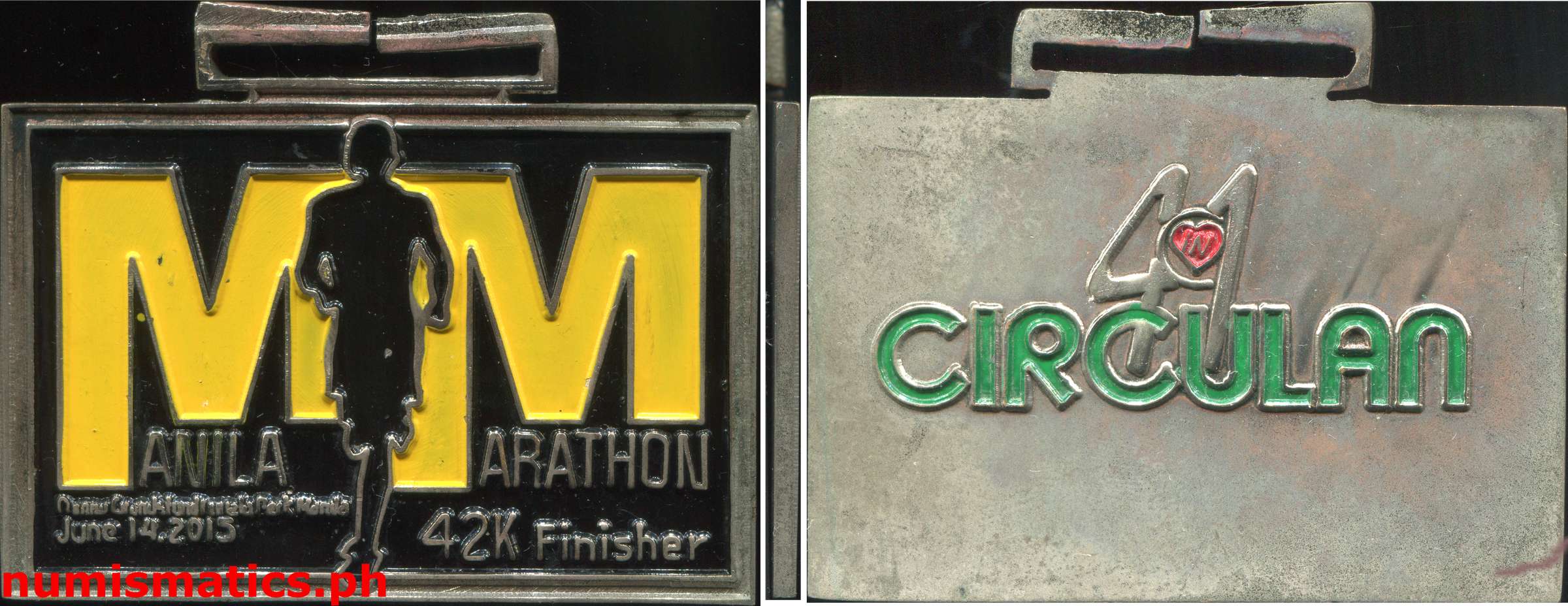 2015 Manila Marathon 42K Medal
