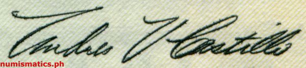 Andres V. Castillo Signature