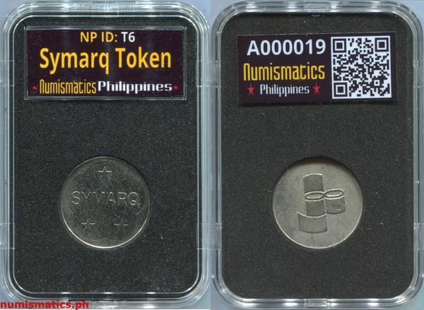 Symarq Arcade Gaming Token A000019 Slab