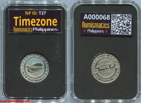 Timezone Arcade Gaming Token A000068 Slab