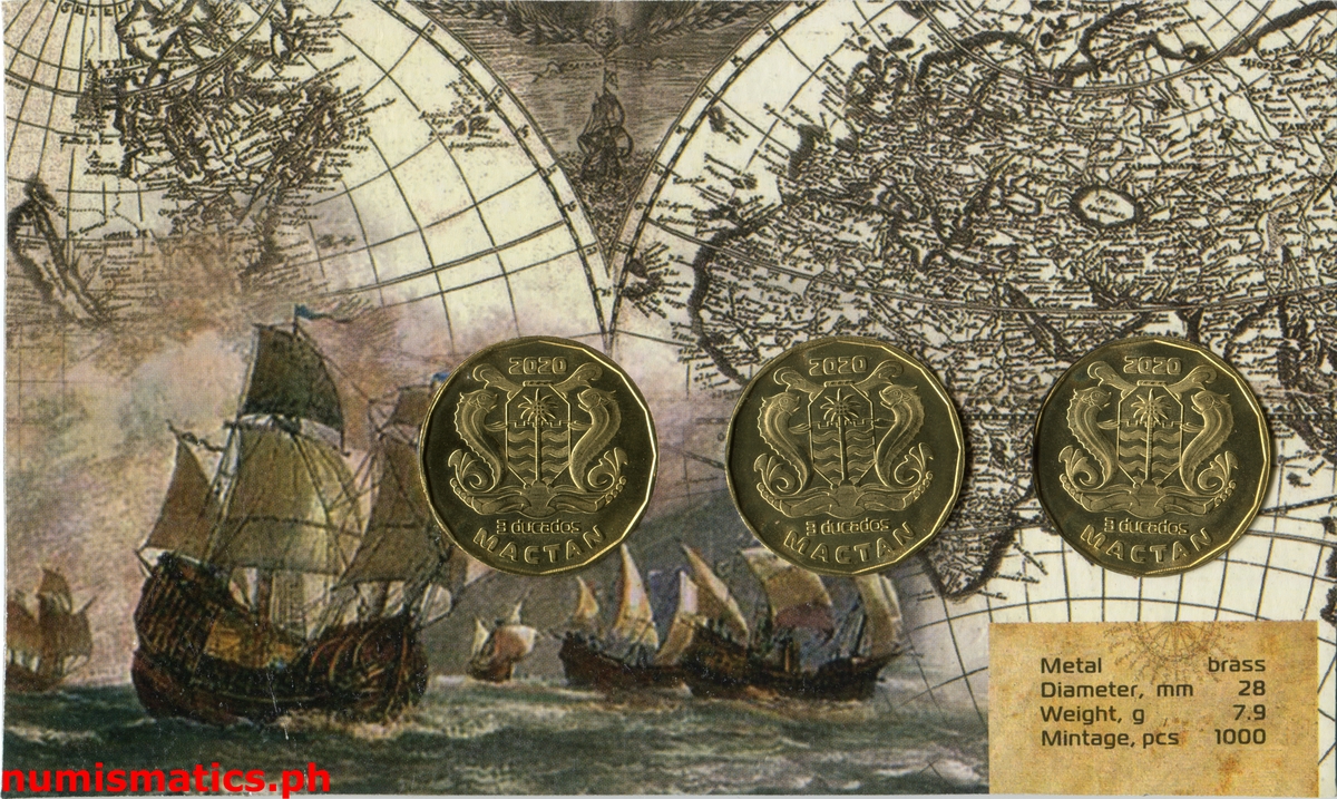 2020 3 Ducados Mactan Blister Pack Reverse Fantasy Token