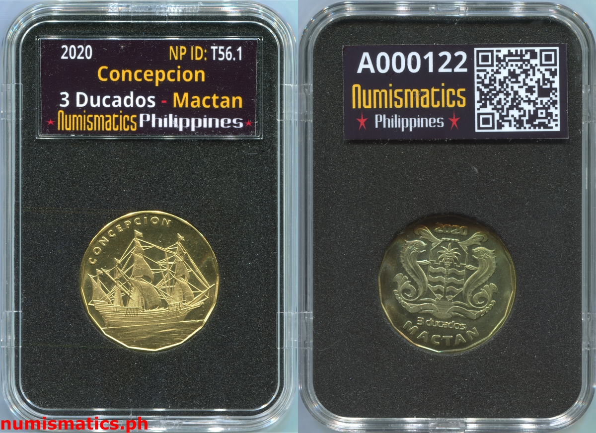 2020 3 Ducados Mactan Concepcion Fantasy Token A000122 Slab
