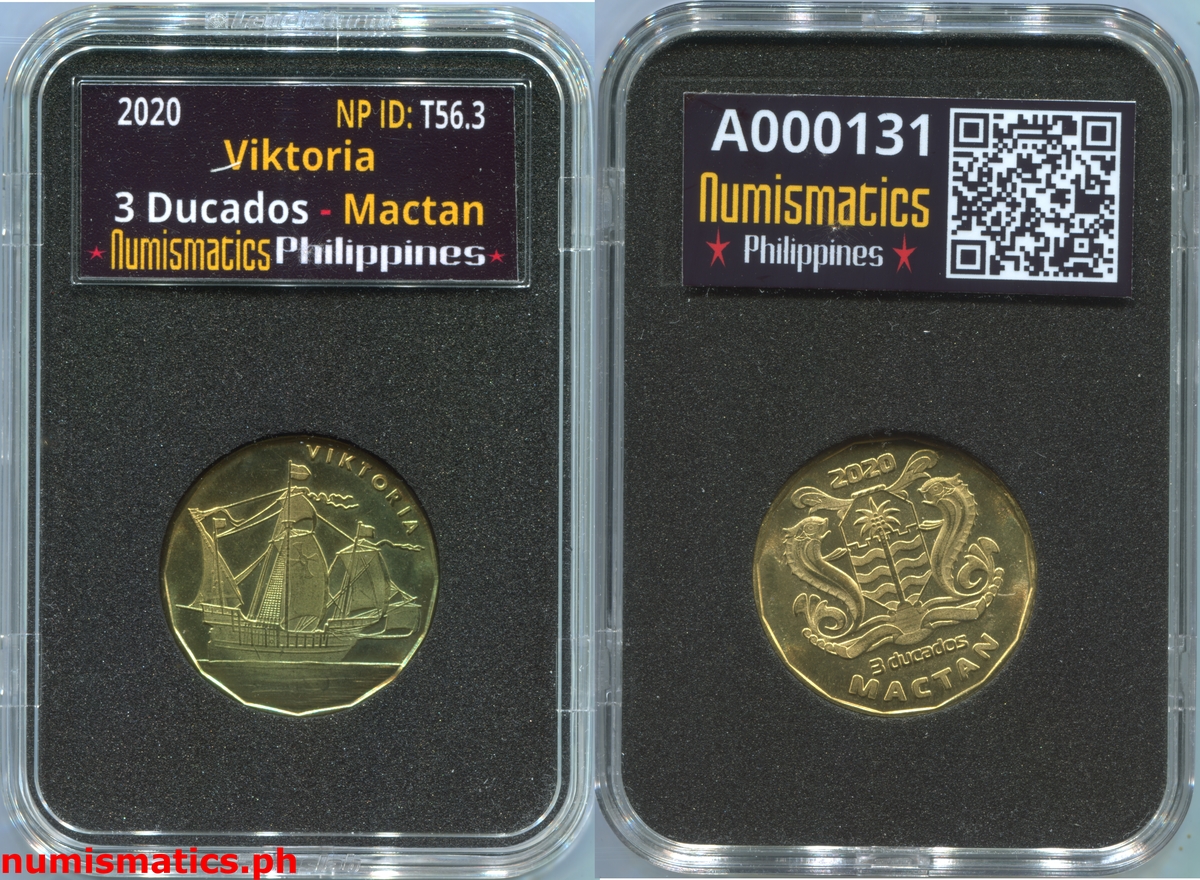 2020 3 Ducados Mactan Viktoria Fantasy Token A000131 Slab