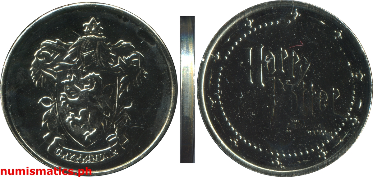 2002 Gryffindor Harry Potter and the Chamber of Secrets Gringotts Token