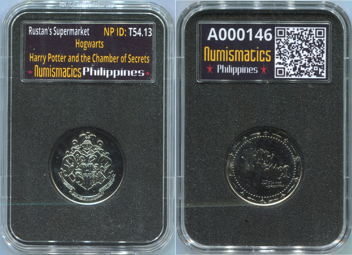2002 Hogwarts Harry Potter and the Chamber of Secrets Gringotts Token A000146 Slab