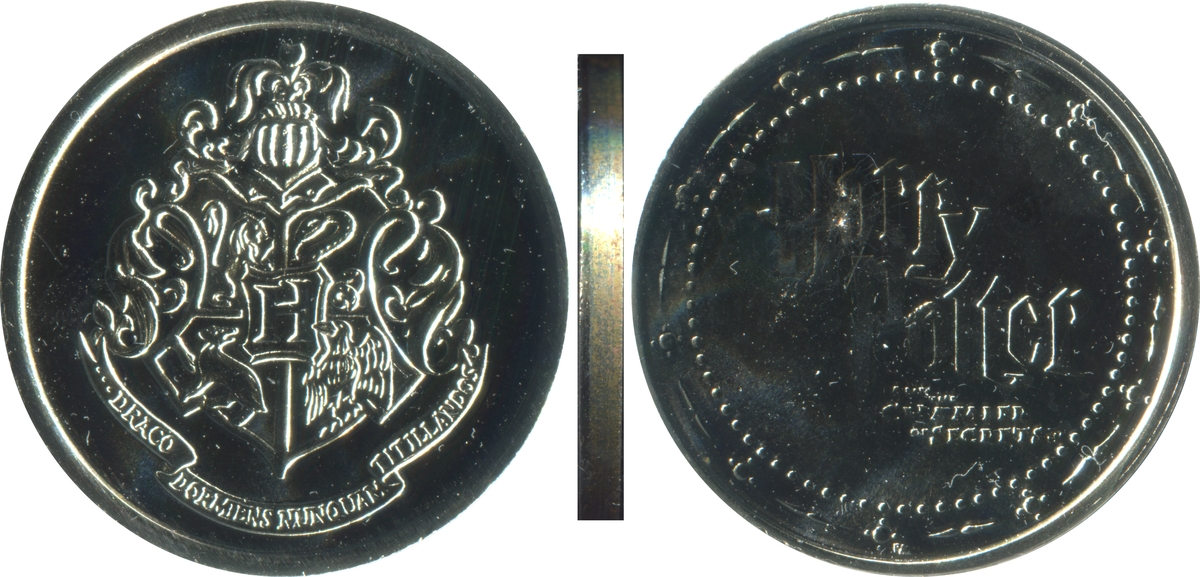 2002 Hogwarts Harry Potter and the Chamber of Secrets Gringotts Token