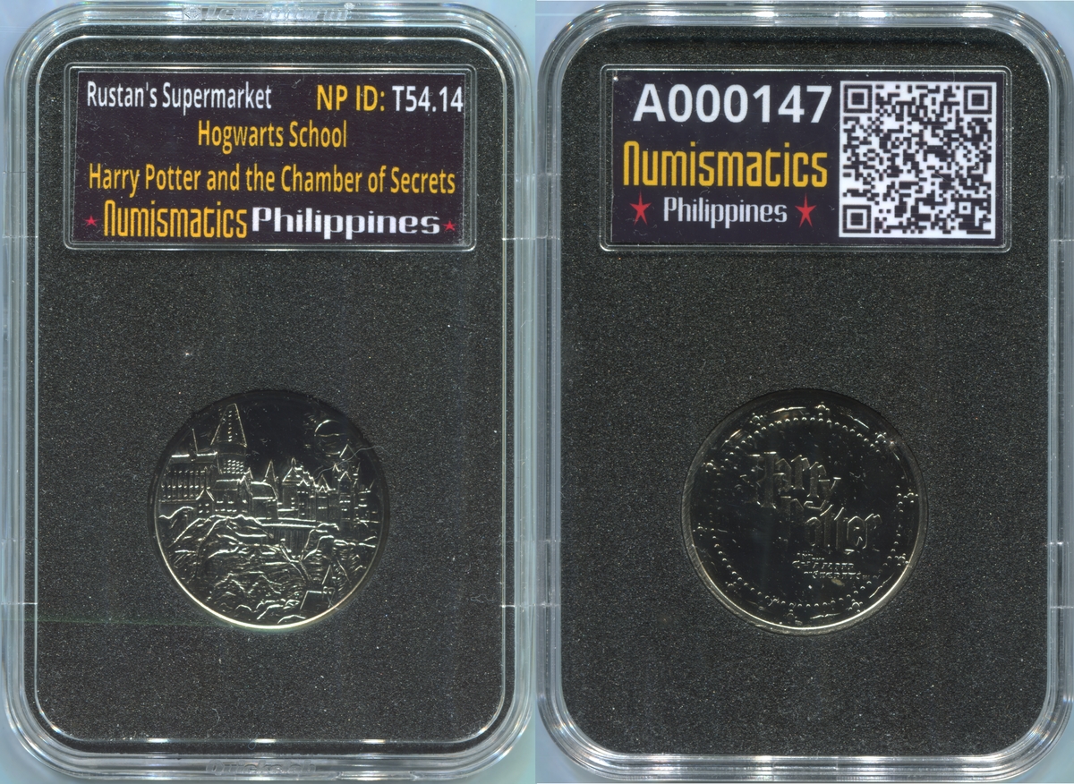 2002 Hogwarts School Harry Potter and the Chamber of Secrets Gringotts Token A000146 Slab