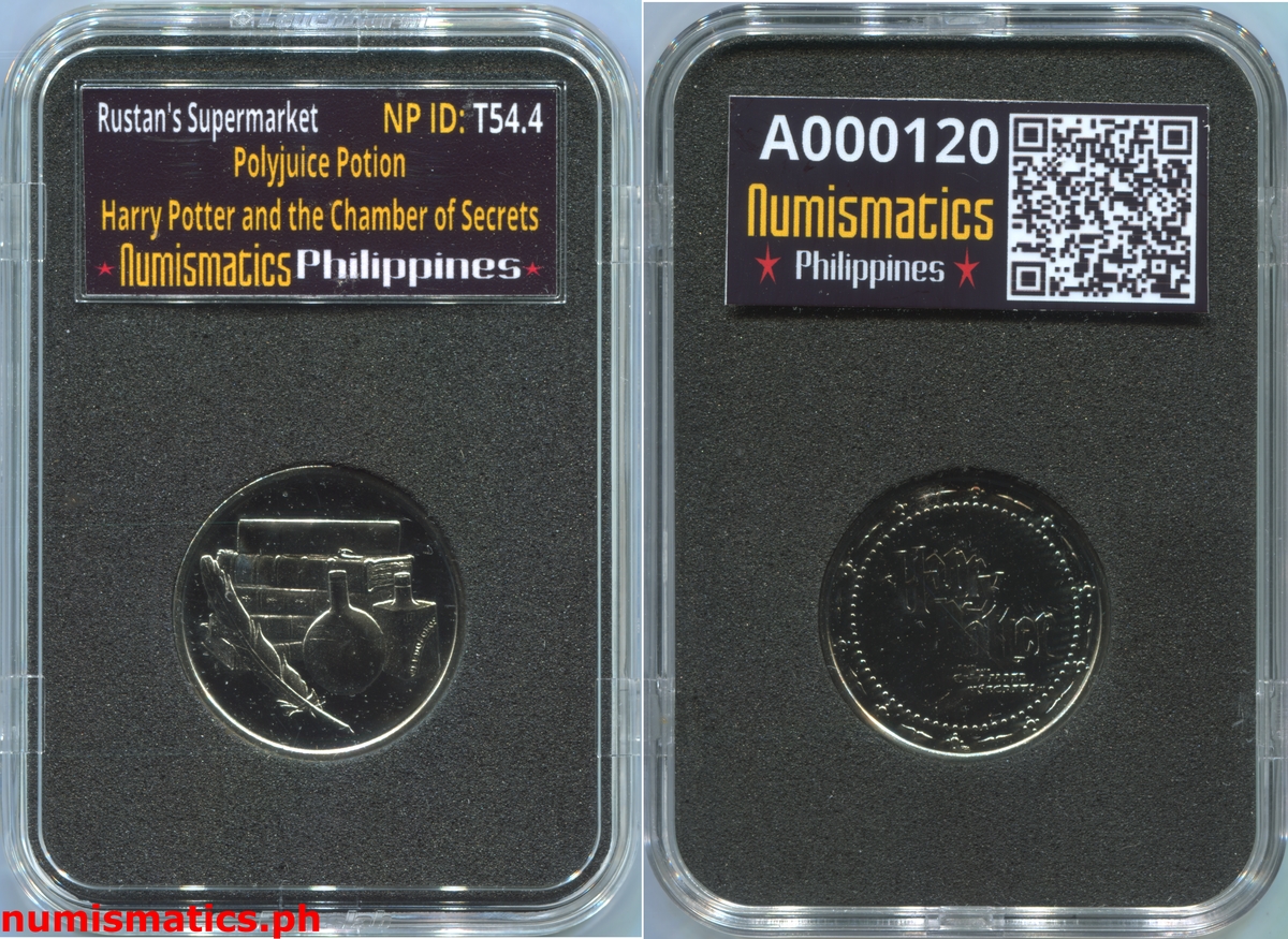 2002 Polyjuice Potion Harry Potter and the Chamber of Secrets Gringotts Token A000120 Slab