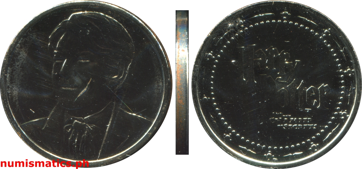 2002 Professor Gilderoy Lockhart Harry Potter and the Chamber of Secrets Gringotts Token