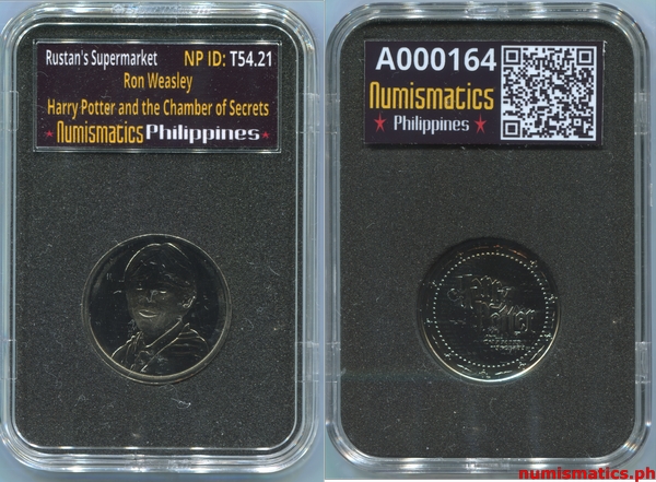 2002 Ron Weasley Harry Potter and the Chamber of Secrets Gringotts Token A000164 Slab