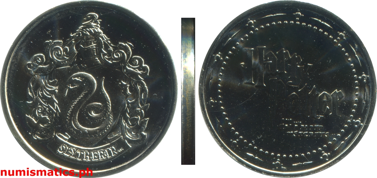 2002 Slytherin Harry Potter and the Chamber of Secrets Gringotts Token