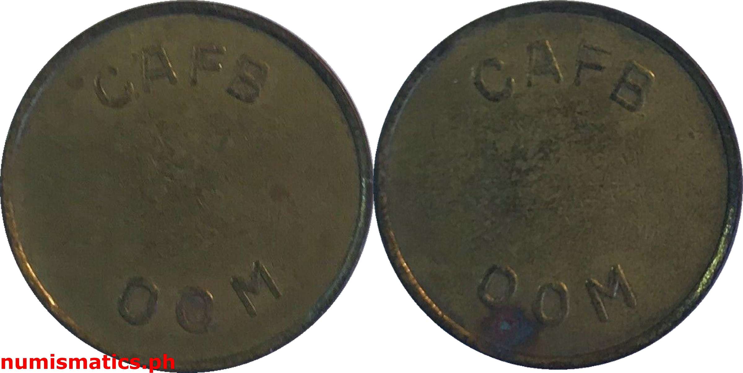 18mm OOM 1960’s CAFB Military Token