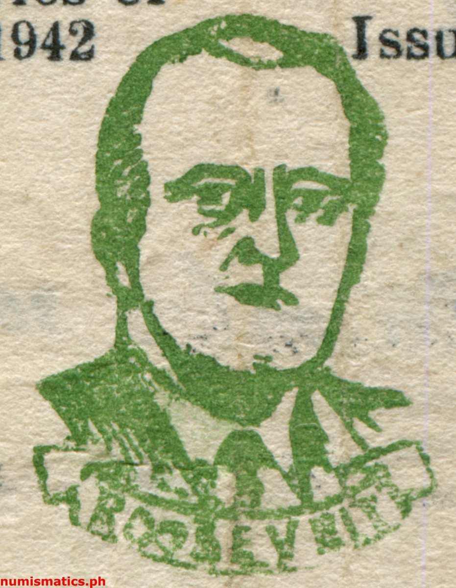 1942 20 Pesos 2nd Dialosa Printing Portrait Iloilo Emergency Circulating Note